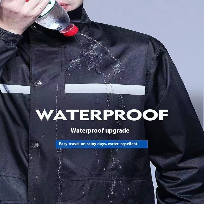 Safety Waterproof Motorcycle Raincoat