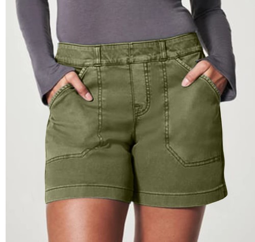 Womens Soft Stretch Twill Short