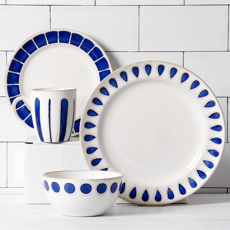 Ceramic  Bowl Plate Set