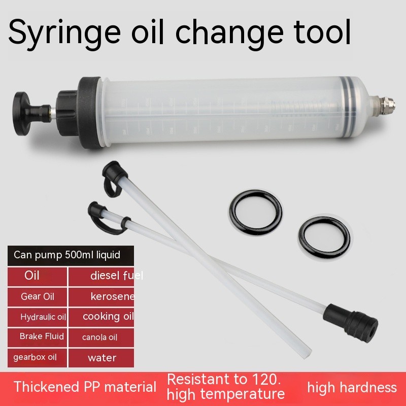Oil Syringe Manual Extraction Fill Pump