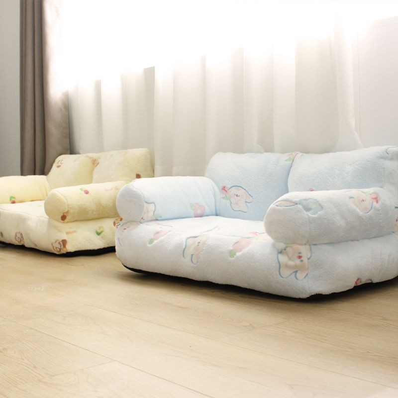 Pet Washable Plush Sofa Bed
