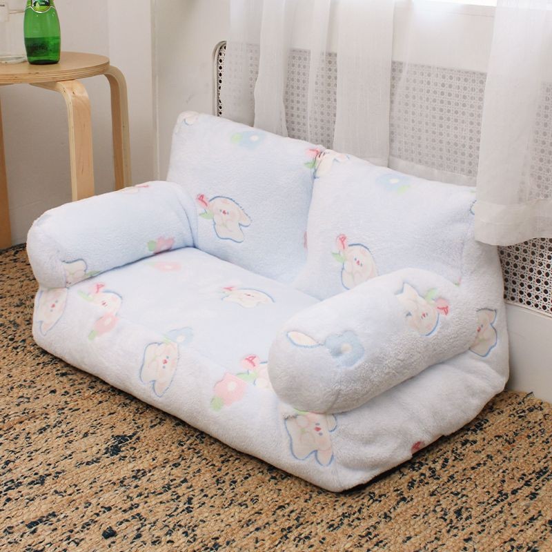 Pet Washable Plush Sofa Bed