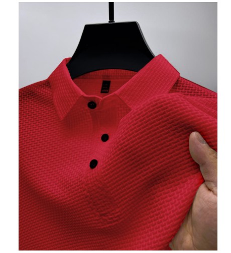 Lop-up Short-sleeved Polo Shirt