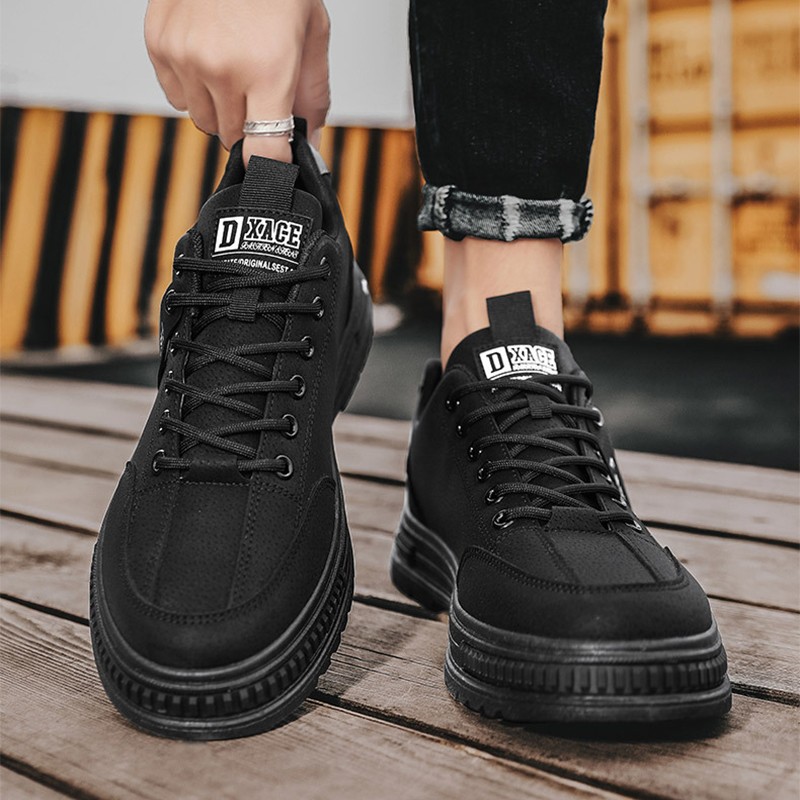 Genuine Suede Leather Men Shoes