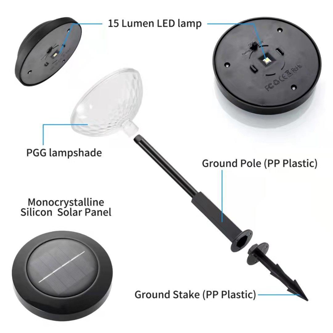 Colorful Solar  Colorful Solar Lights Outdoor