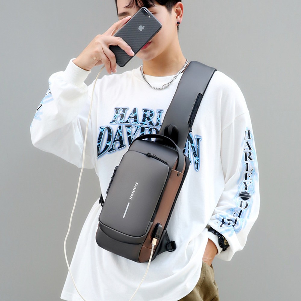Anti-theft Men's Fashion Bag