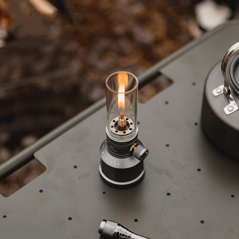 Refillable Gas Lantern Retro Candle light