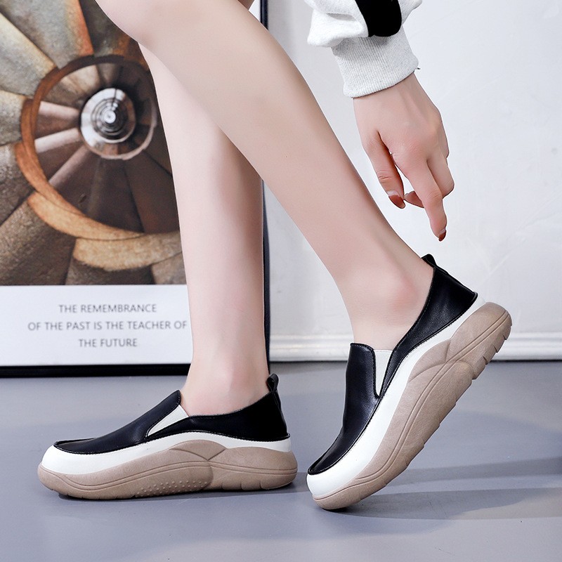 Women Fashion Platform Loafers