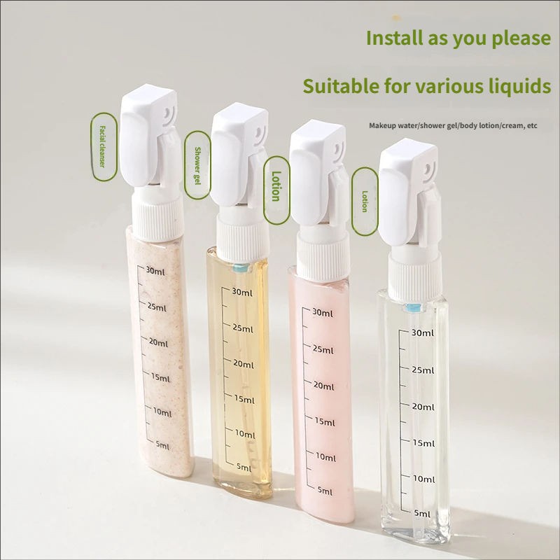 4-in-1 Travel Dispenser Bottle