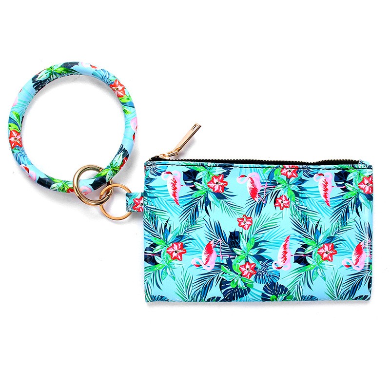 Wristlet Keychain Bracelet Wallet