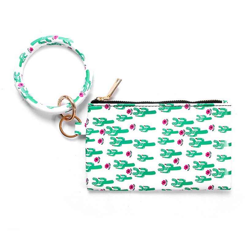 Wristlet Keychain Bracelet Wallet