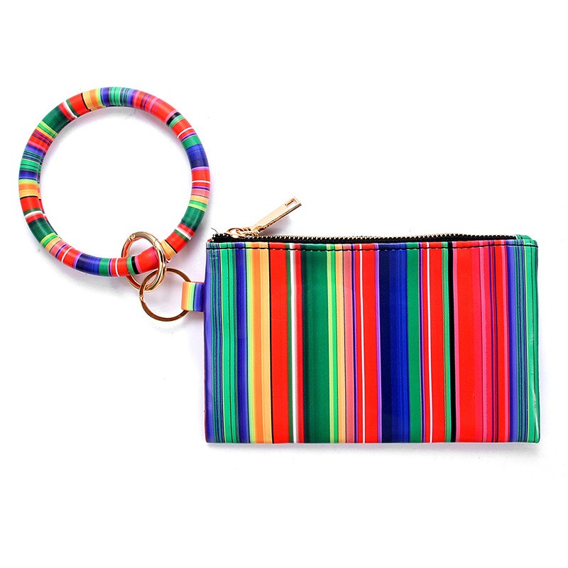 Wristlet Keychain Bracelet Wallet