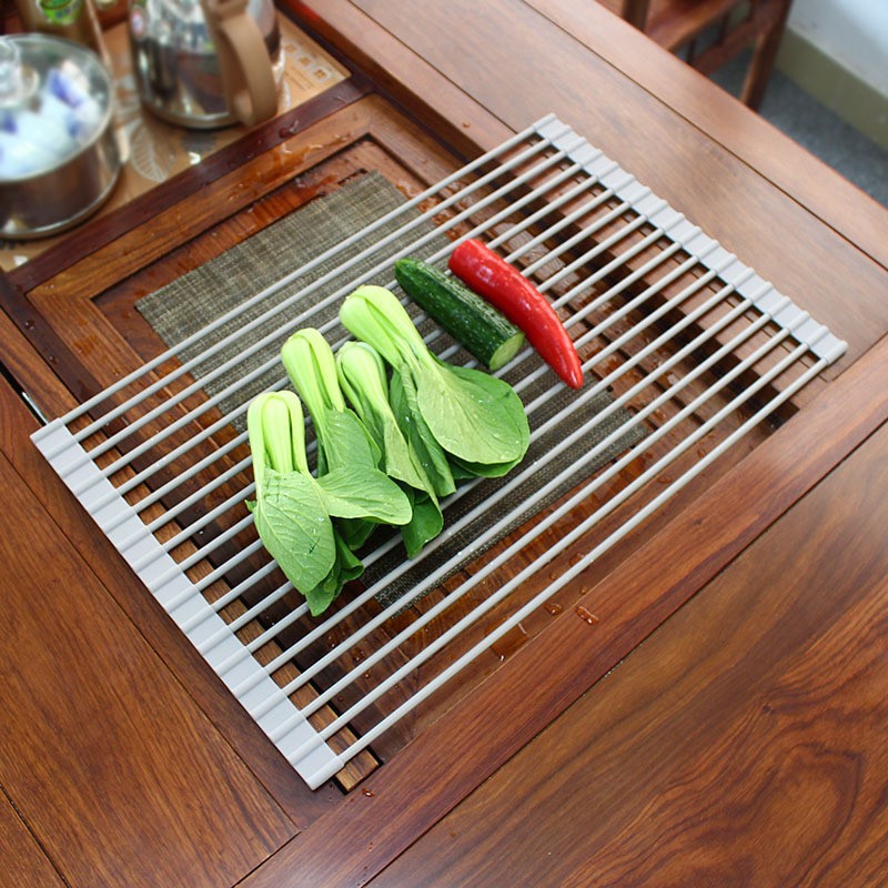 Roll Up Dish Drying Rack