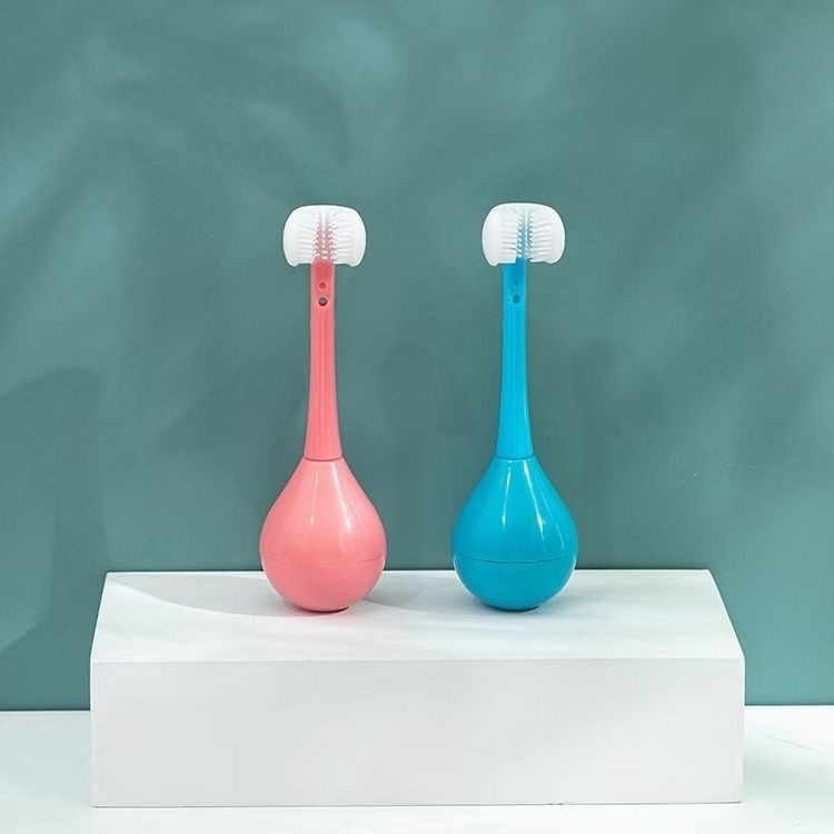 3D Children Three-Sided Toothbrush