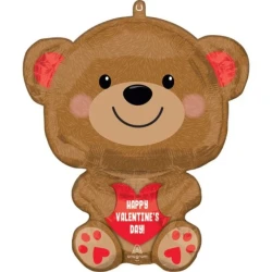 Standard Shape Happy Valentine's Day Cuddly Bear