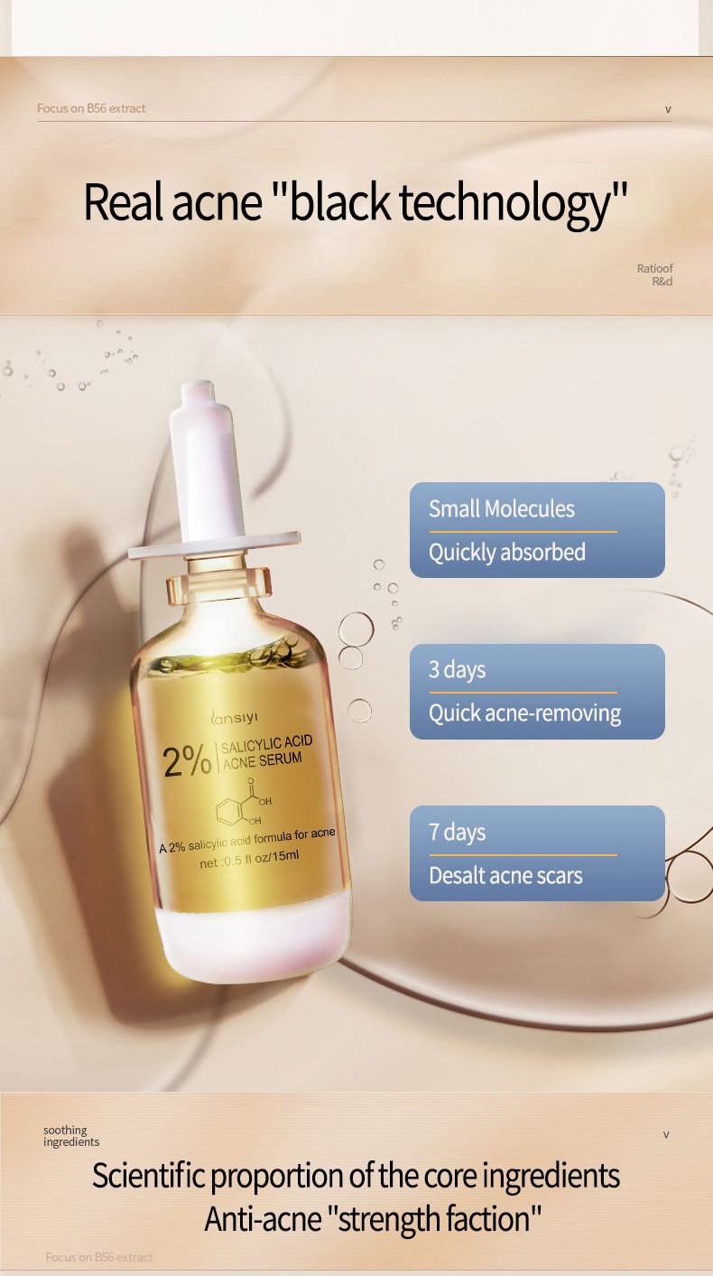 2% Salicylic Acid Acne Serum  Target Acne and Improve Skin Clarity
