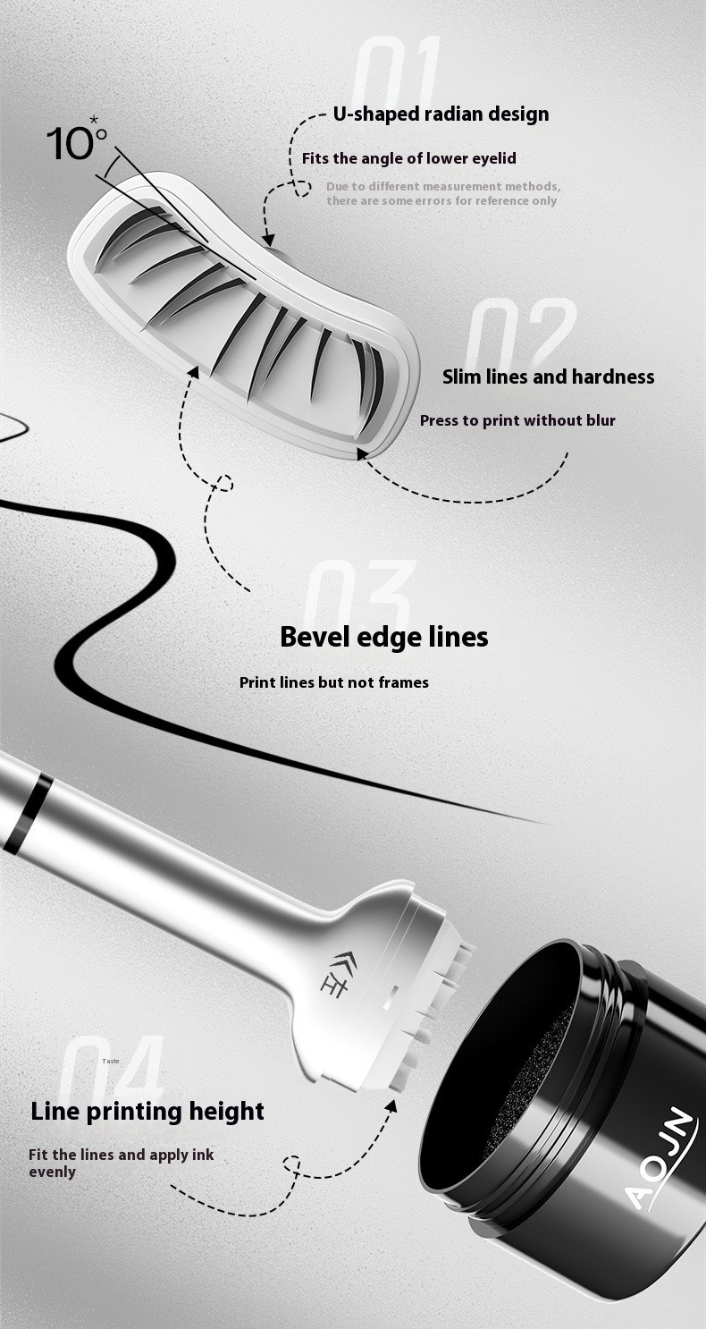 Double-headed Lower Eyelash Stamp Pen