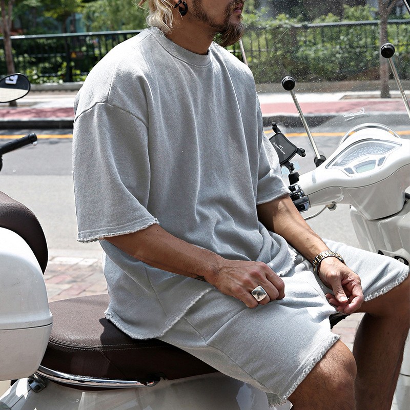 Solid Color Sport Loose Set