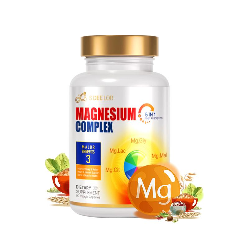 Magnesium Complex 5-in-1  Comprehensive Mineral Support for Daily Balance