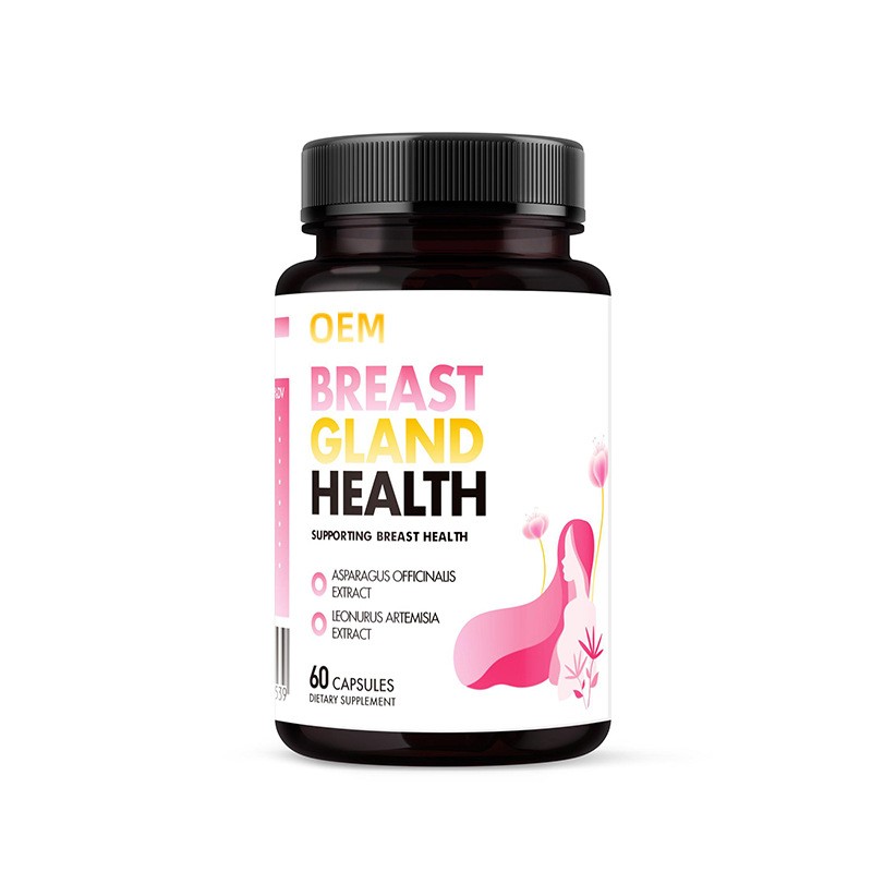 Breast Gland Health Capsules Gentle Herbal Support for Womens Wellness