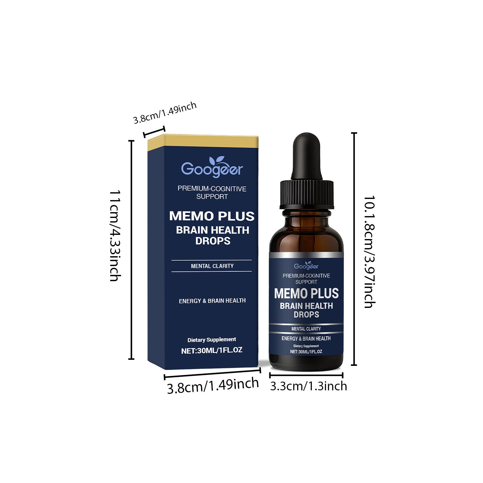 Memo Plus Brain Health Drops