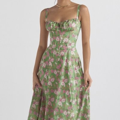Sundress Floral Print Dress