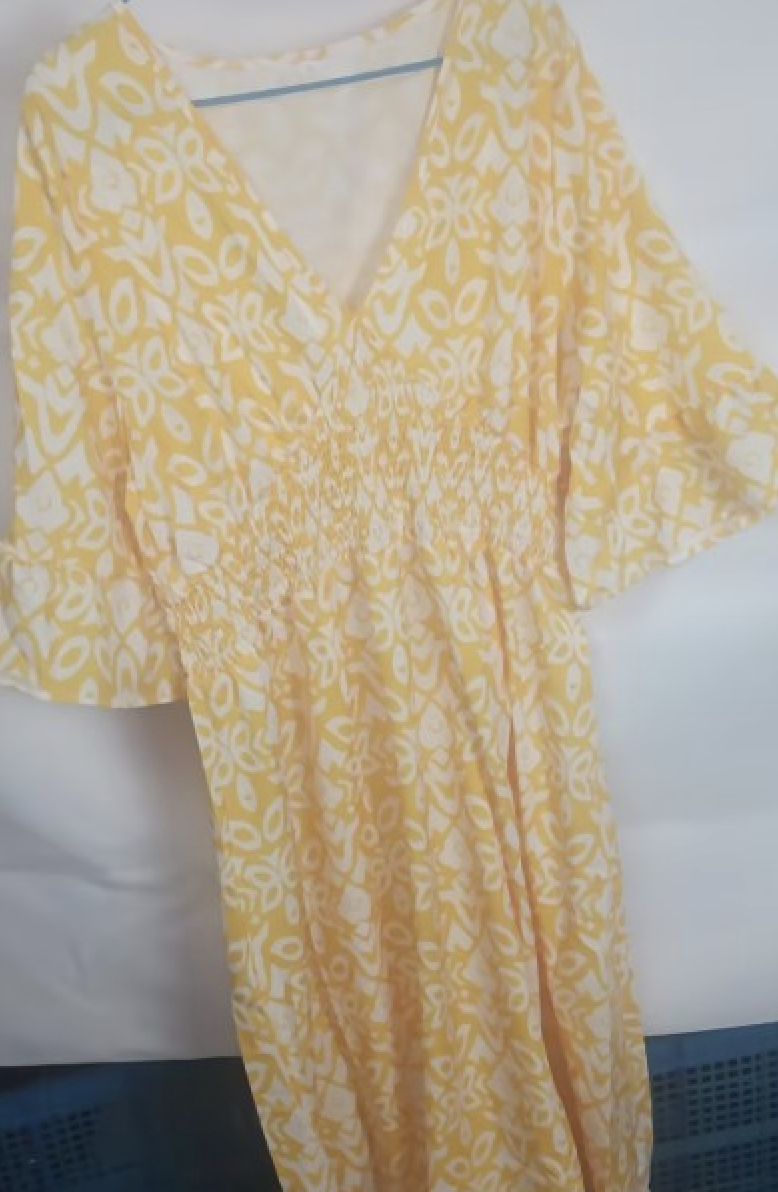 Summer V-Neck Floral Print Dress