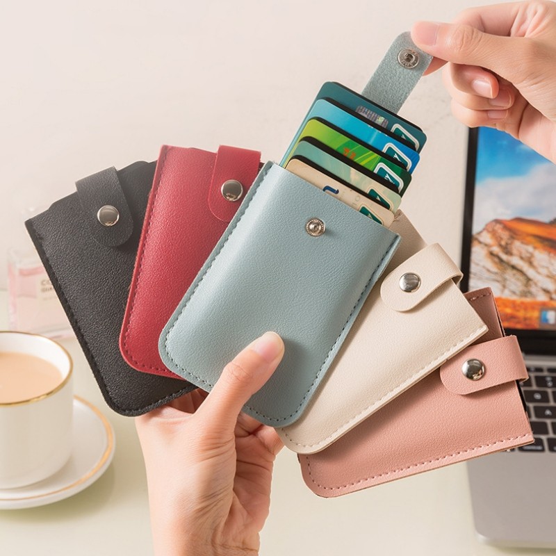 PU Leather Credit Card Holder