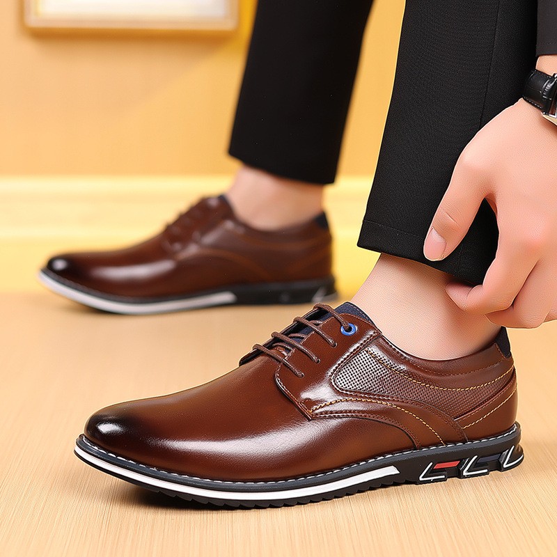 Men Leather Casual Shoes