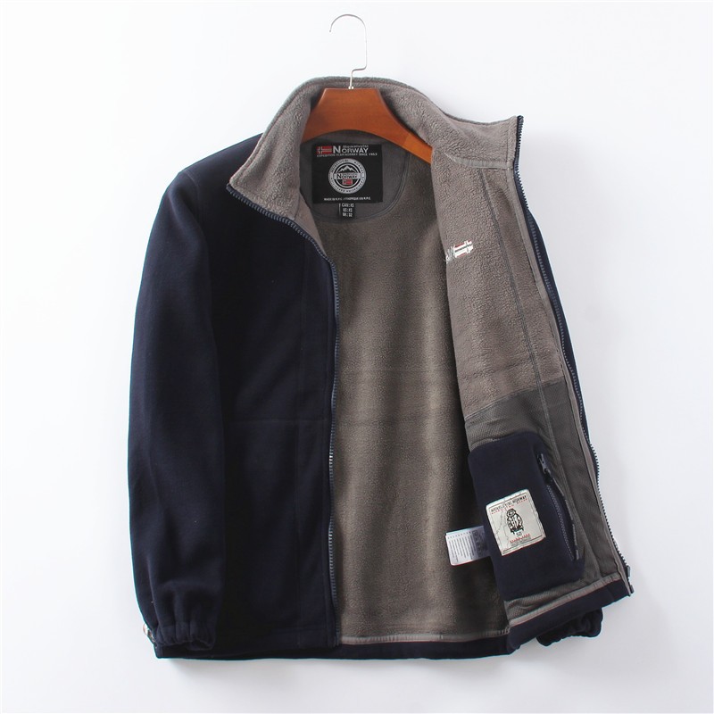 Warm Polar Fleece Pocket Jacket