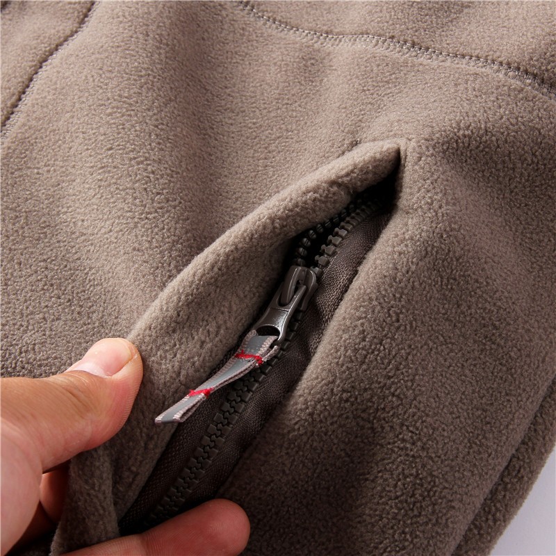 Warm Polar Fleece Pocket Jacket