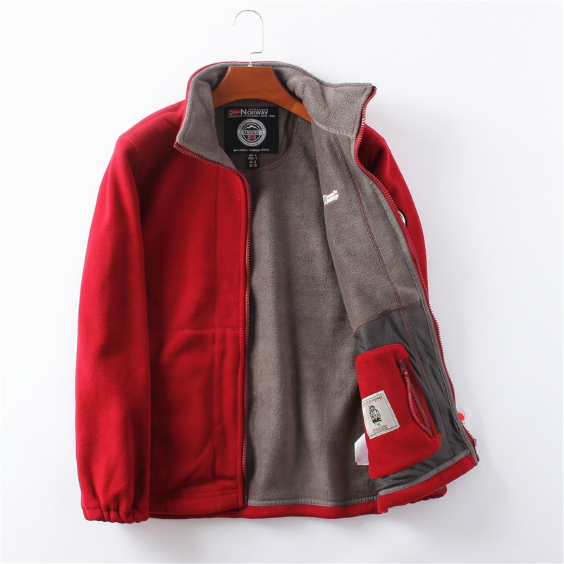 Warm Polar Fleece Pocket Jacket
