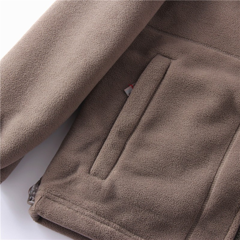 Warm Polar Fleece Pocket Jacket