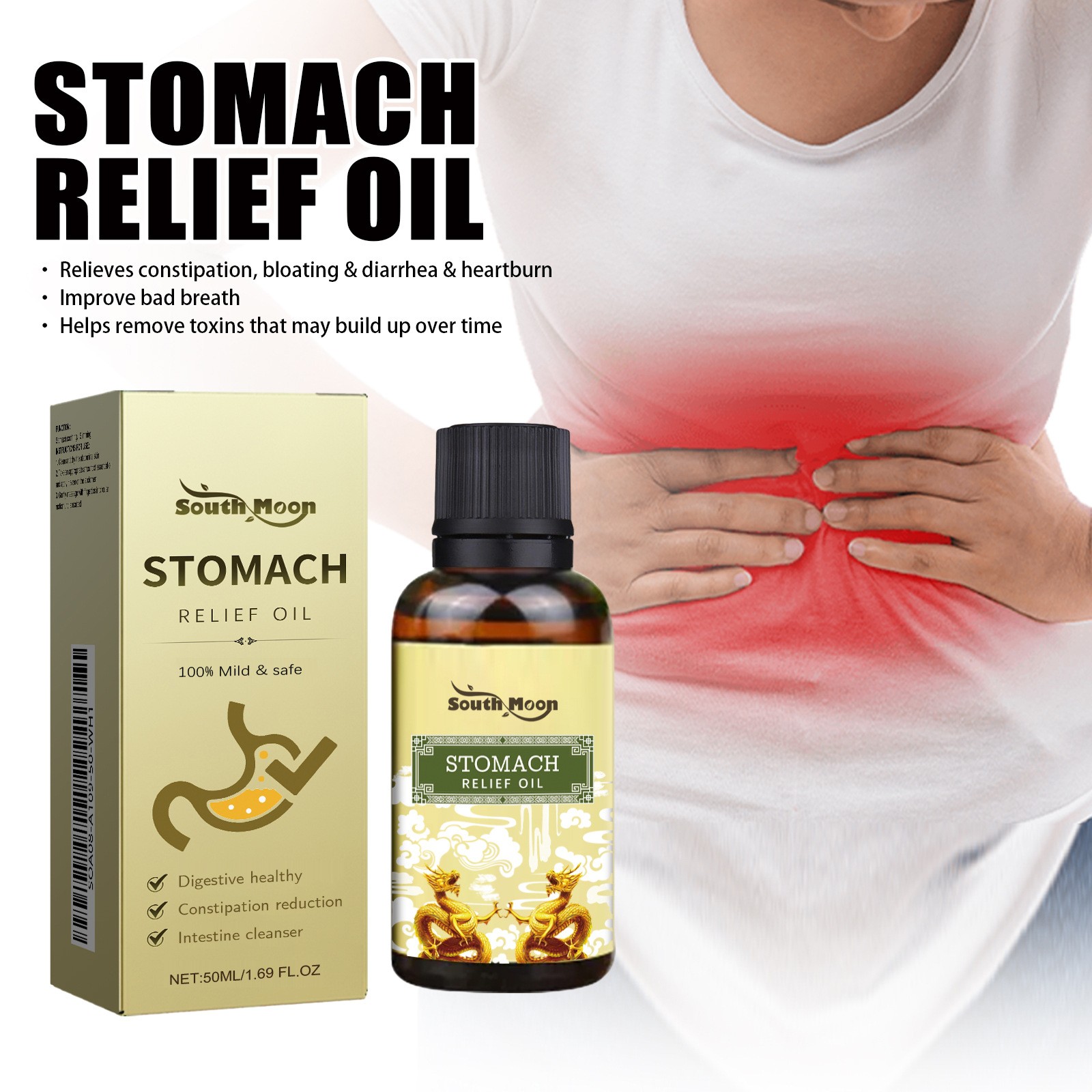 Stomach Relief Oil