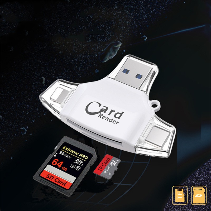 4-in-1 SD Card Reader
