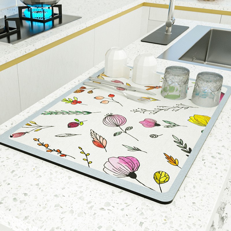 Kitchen Countertop Drain Mat