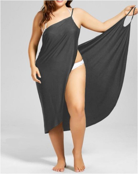 Womens Beach Wrap Dress Cover-up