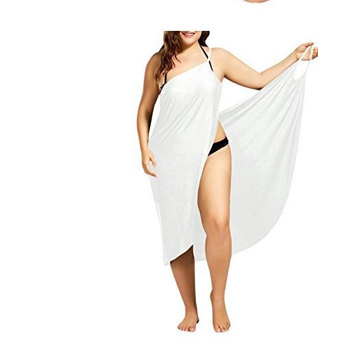 Womens Beach Wrap Dress Cover-up
