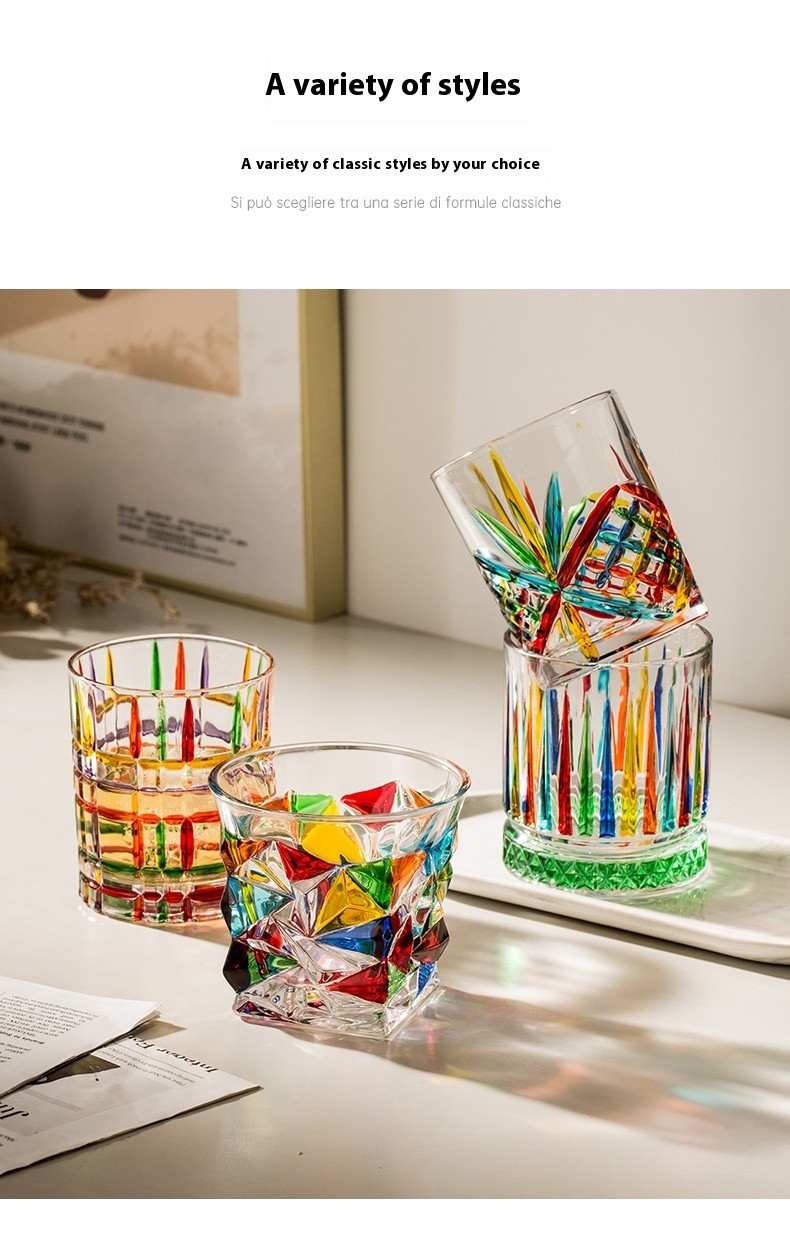 Glasses Hand Painted