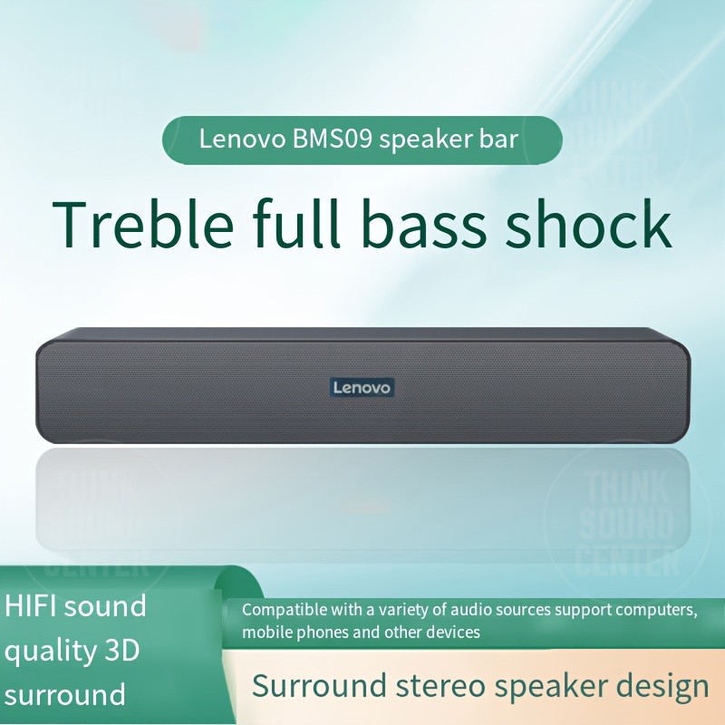 Lenovo Bluetooth Soundbar Enhance Your Audio Experience at Home and Beyond