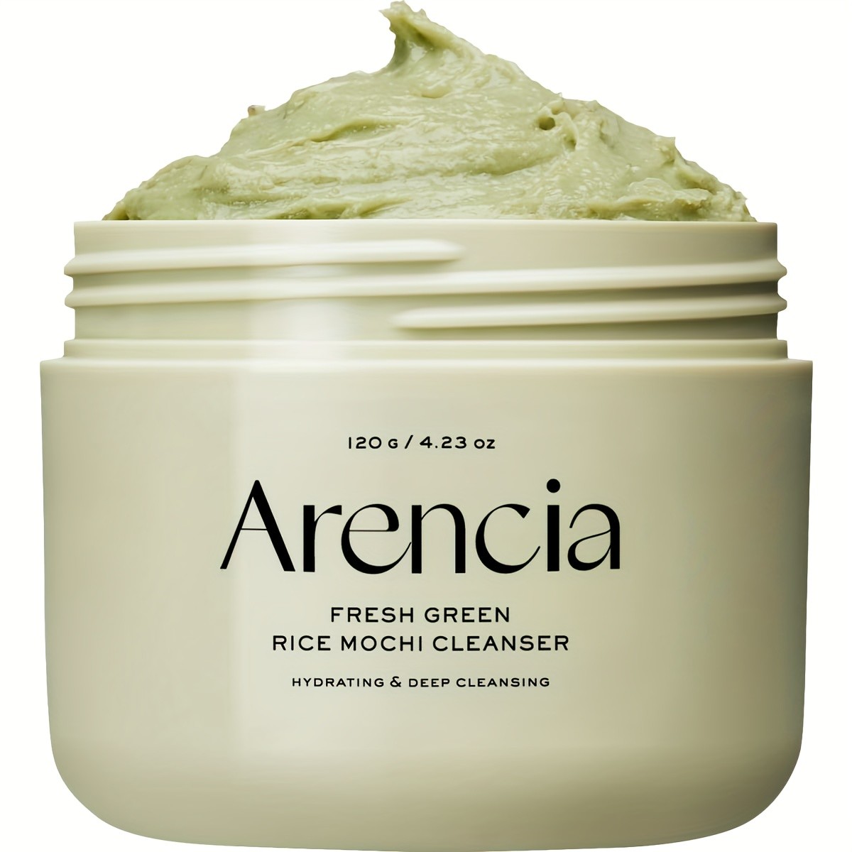 Arencia Fresh Green Rice Mochi Cleanser  Hydrating and Deep Cleansing for All Skin Types
