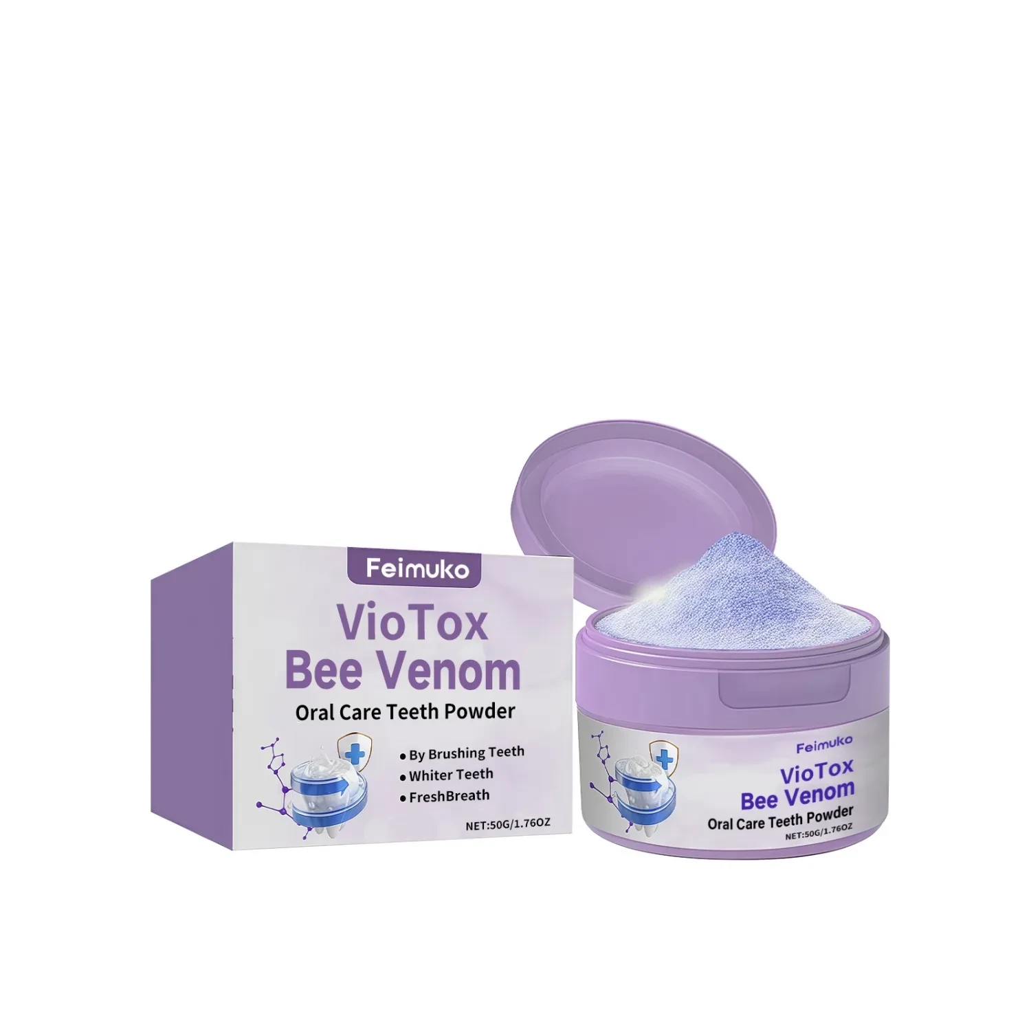 Feimuko VioTox Bee Venom Oral Care Teeth Powder