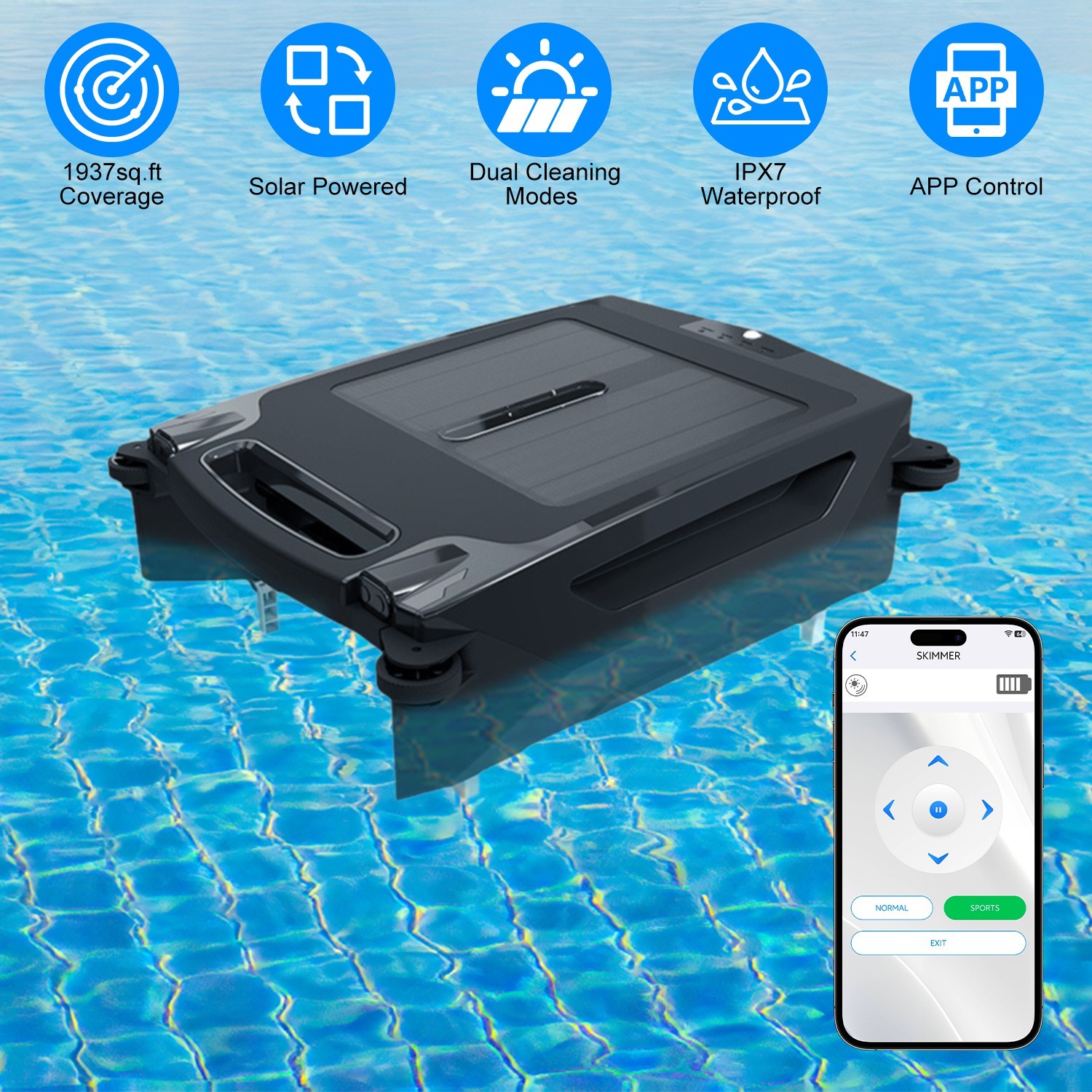 AquaSense 2 Pro Robotic Pool Cleaner