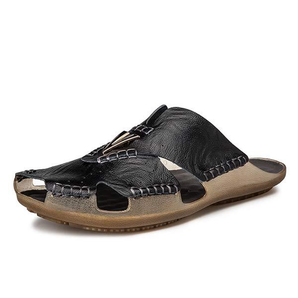 Men's tendon bottom beach slippers