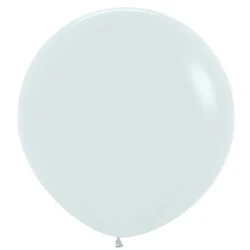 Sempertex 60cm Fashion White Latex Balloons - Pack of 10