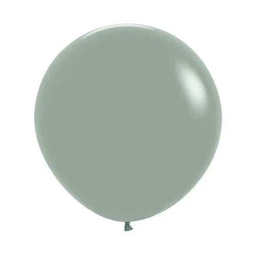 Sempertex 60cm Pastel Dusk Laurel Green Latex Balloons - Pack of 10