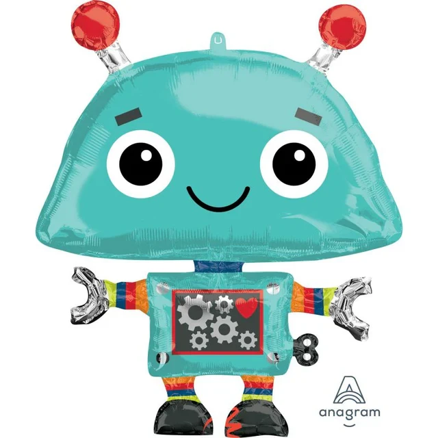 Foil Balloon - SuperShape XL Robot (73cm)