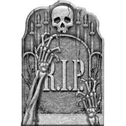 Cemetery Ghostly Arms Tombstone Styrofoam Decoration