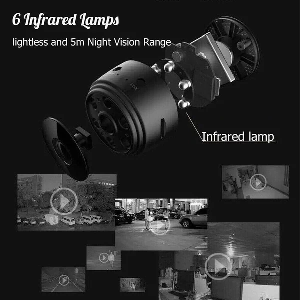 Mini 1080p HD Wireless Magnetic Security Camera