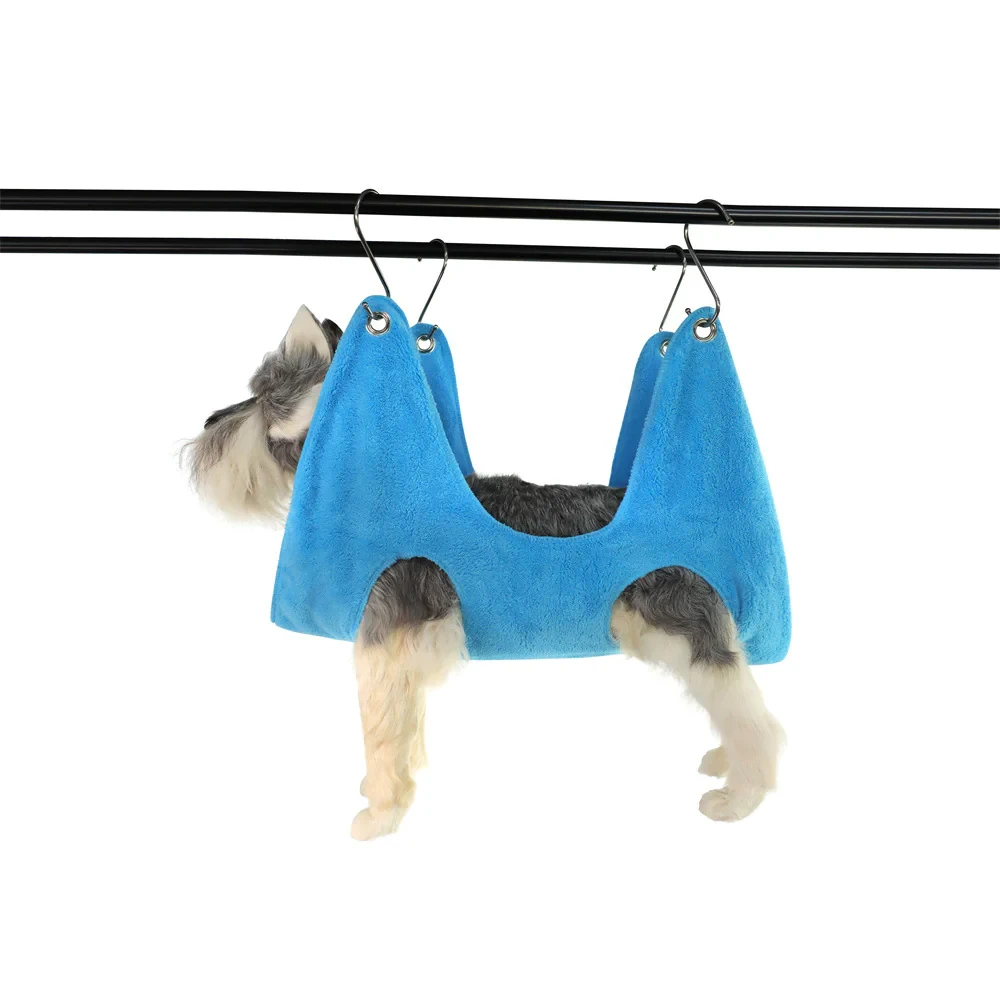 Dog Hammock Harness for Grooming, Dog Sling ,Nail Trimming, Dog Hammock Restraint ,Nail Trimming, Grooming, and Eye/Care Care